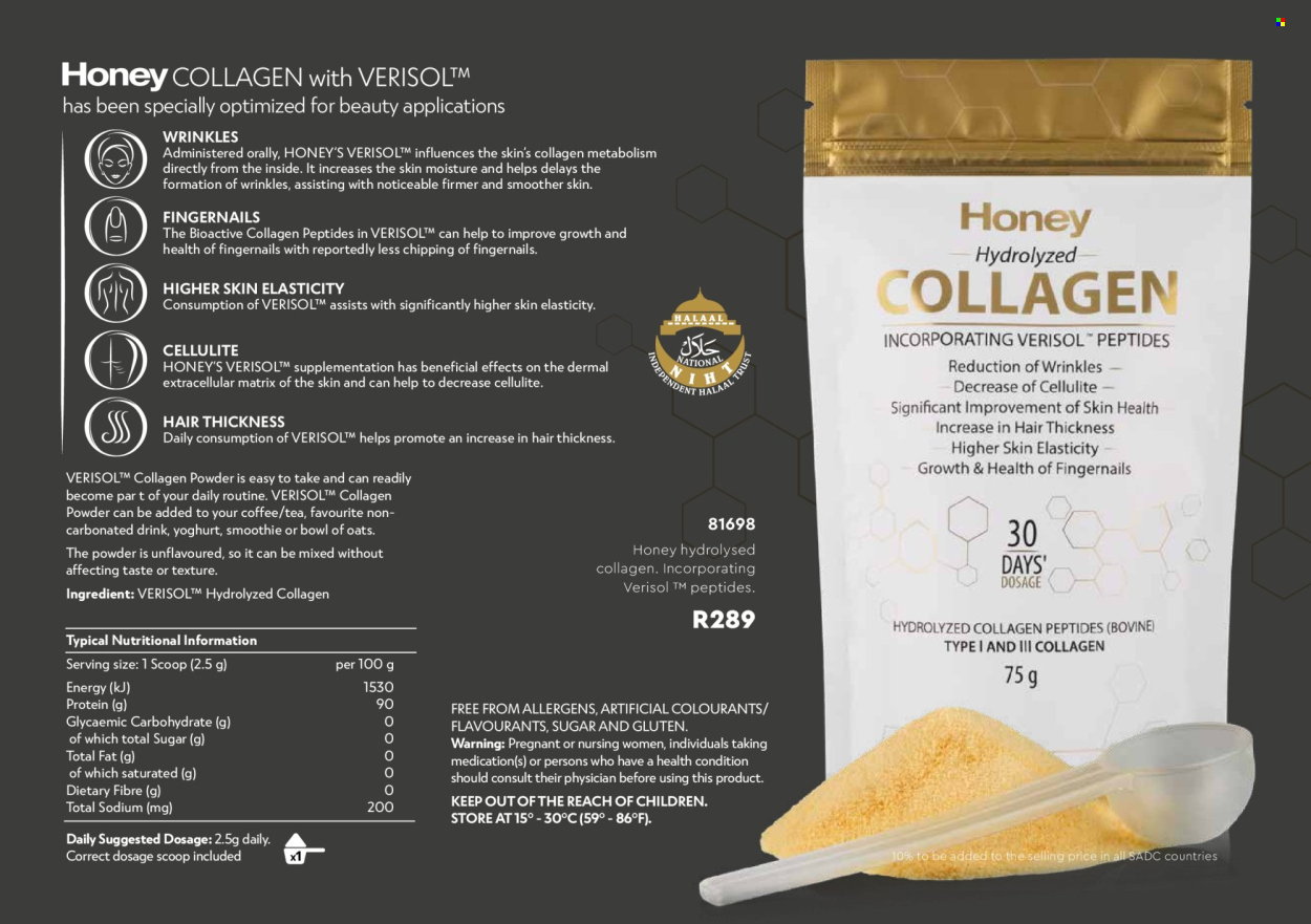 Honey specials. Page 44