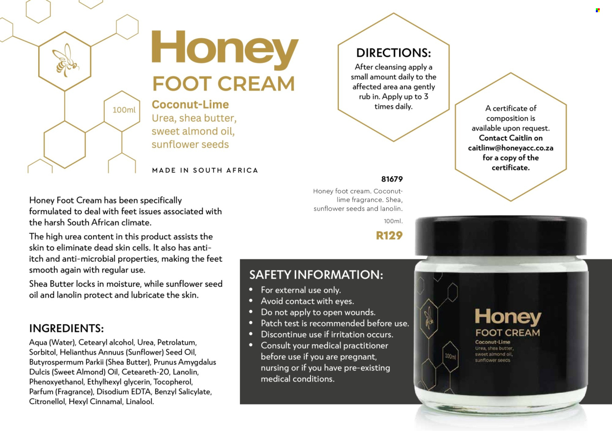 Honey specials. Page 46