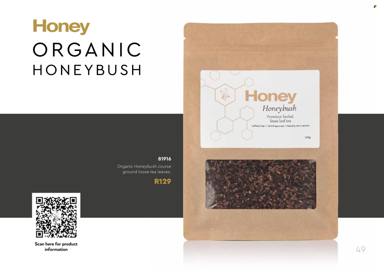 Honey specials. Page 49