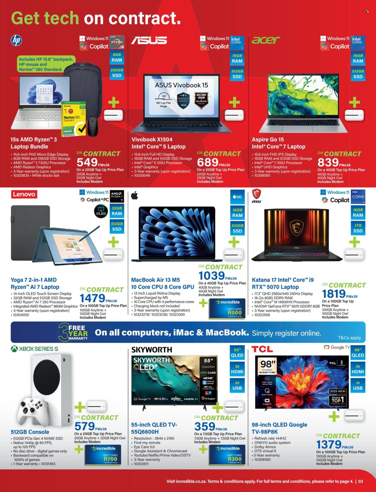 Incredible Connection specials - 07/05/2026 - 08/06/2026. Page 3