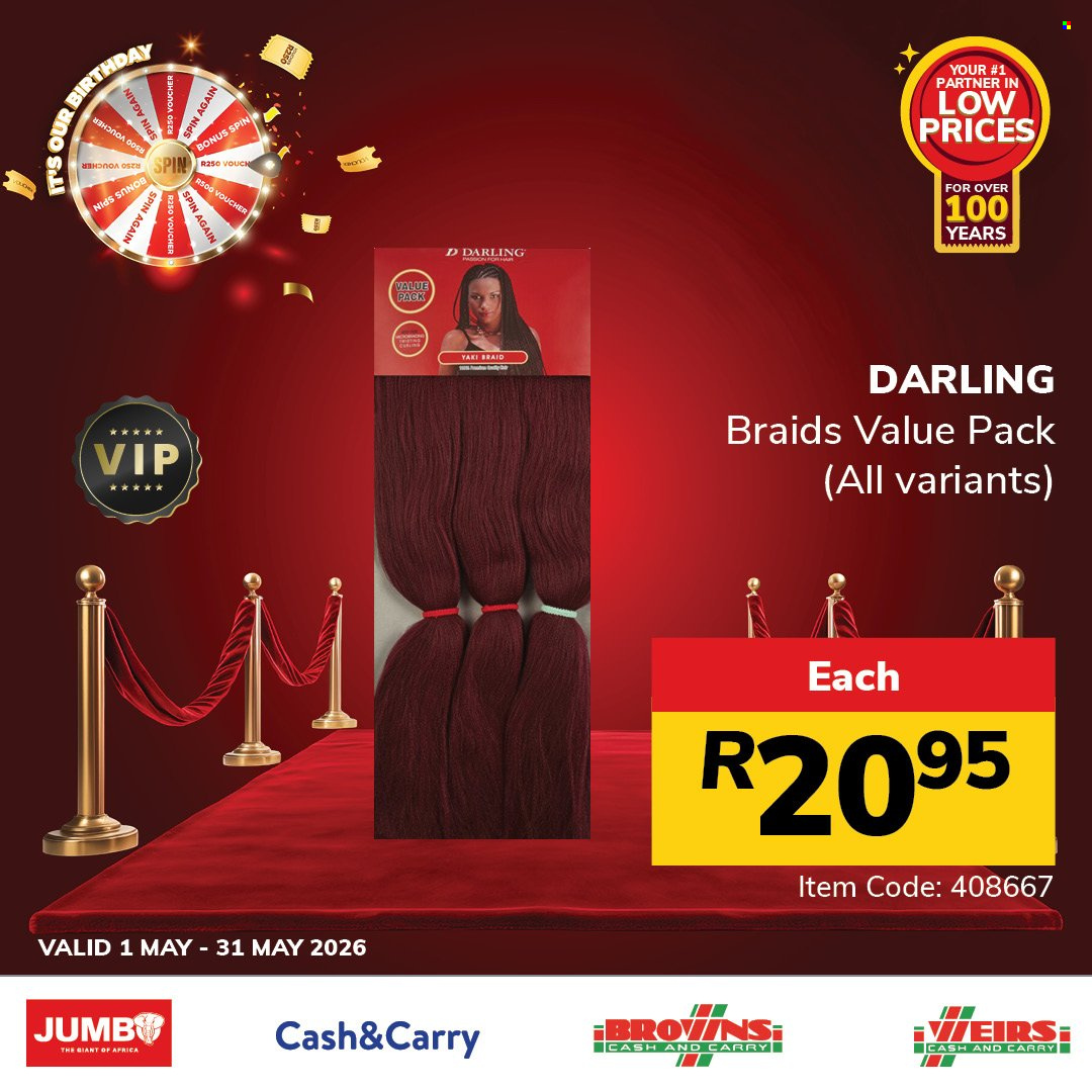Jumbo Cash & Carry specials - 01/05/2026 - 31/05/2026. Page 17