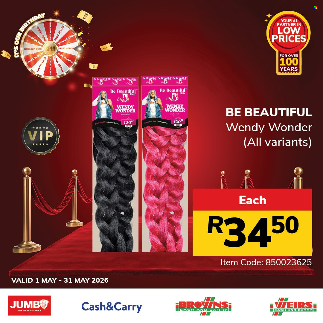 Jumbo Cash & Carry specials - 01/05/2026 - 31/05/2026. Page 19