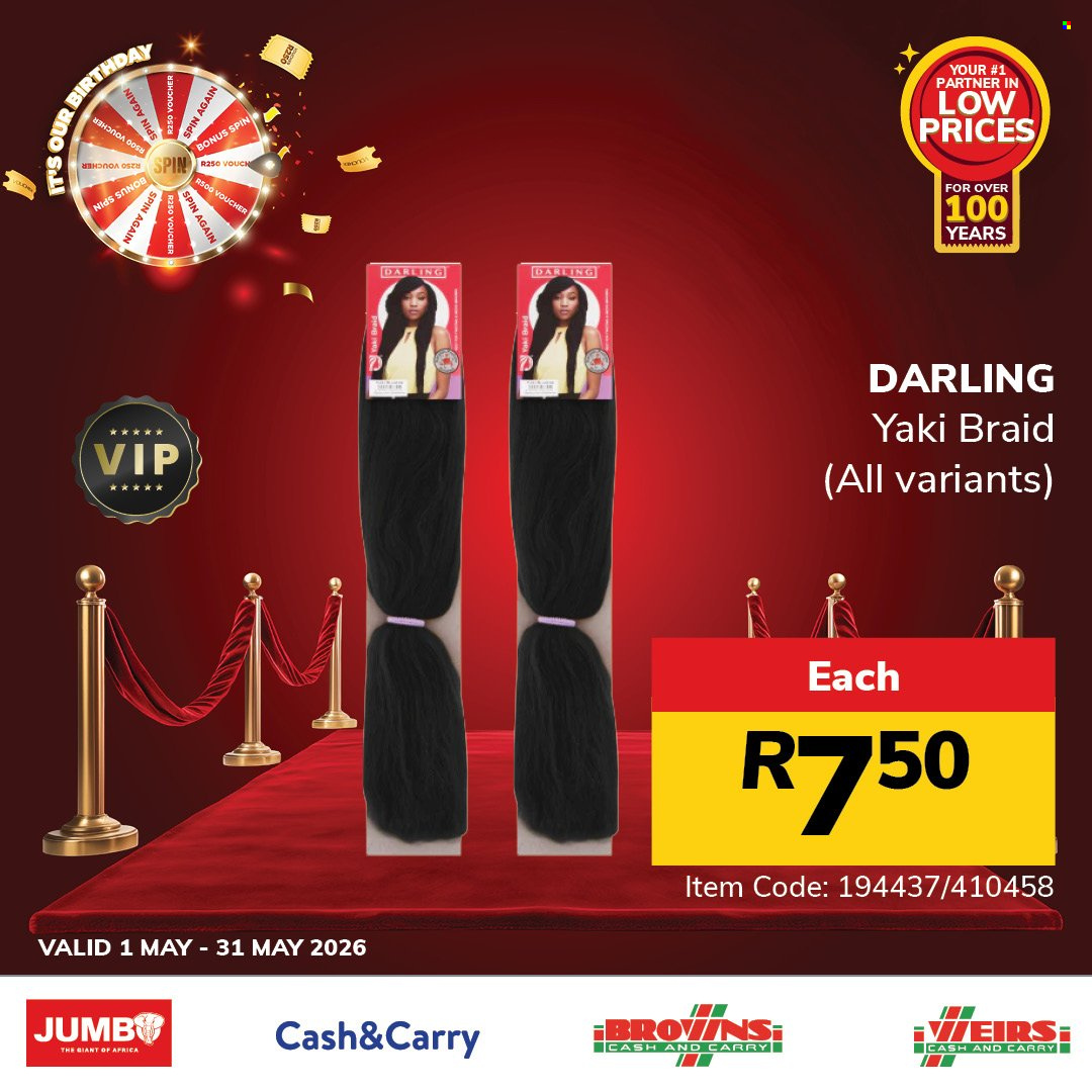 Jumbo Cash & Carry specials - 01/05/2026 - 31/05/2026. Page 20