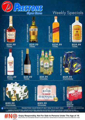 Prestons Liquor Stores catalogue  - 07/05/2026 - 13/05/2026.