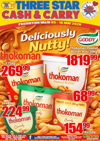 Three Star Cash and Carry catalogue  - 05/05/2026 - 16/05/2026.