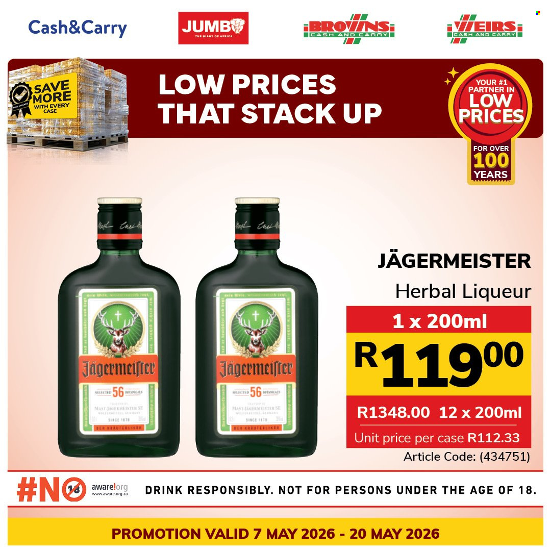 Jumbo Cash & Carry specials - 07/05/2026 - 20/05/2026. Page 40