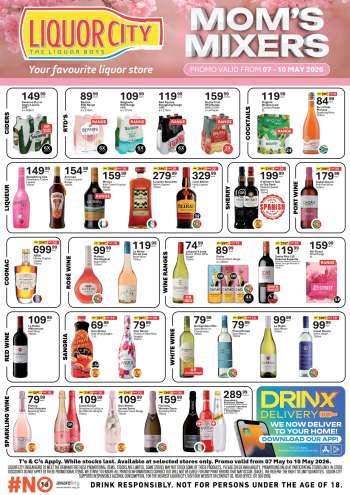 Liquor City catalogue  - 07/05/2026 - 10/05/2026.