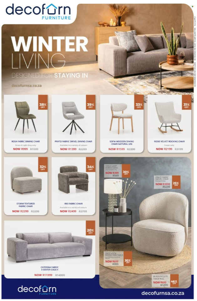 Decofurn Furniture specials. Page 1