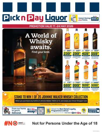 Pick n Pay catalogue  - 11/05/2026 - 24/05/2026.