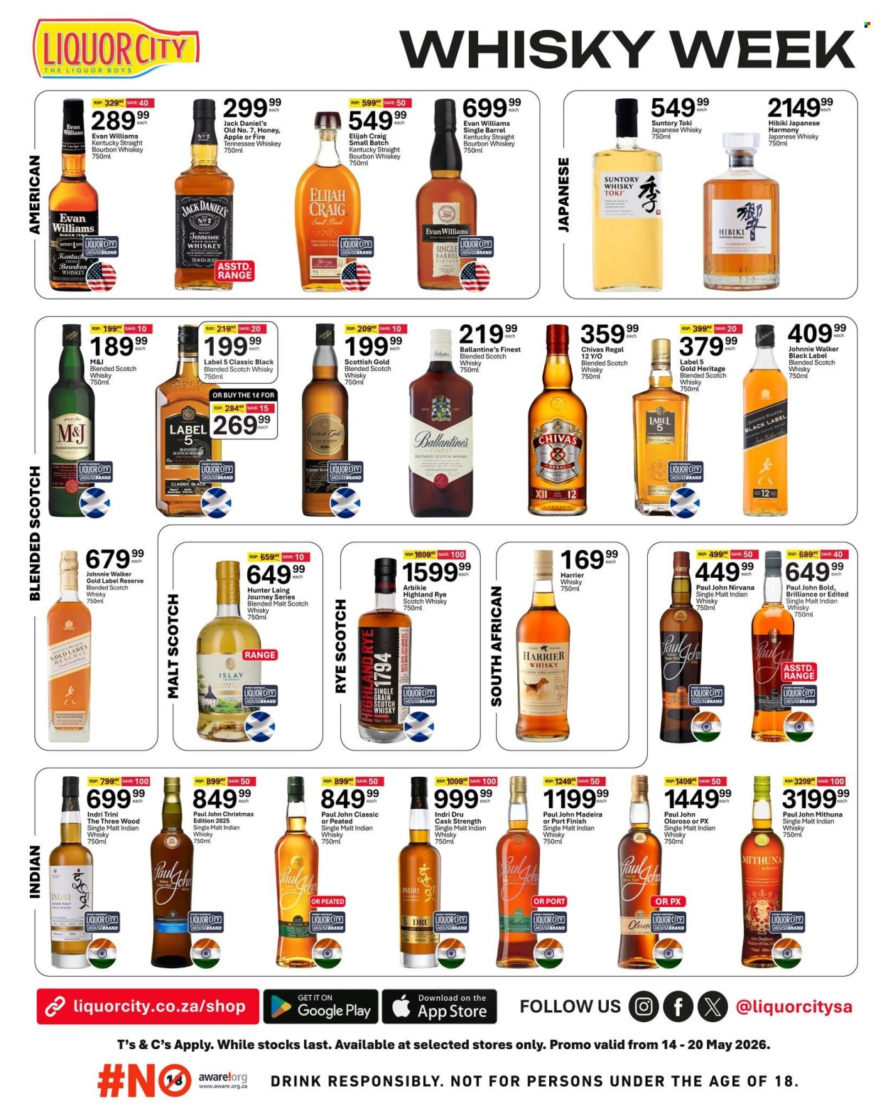 Liquor City specials - 14/05/2026 - 20/05/2026. Page 2