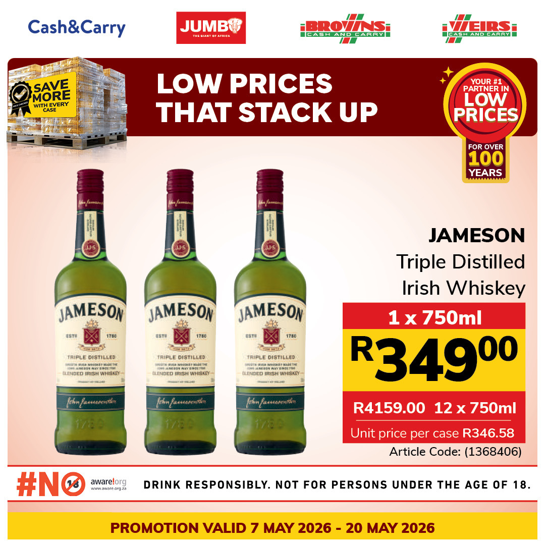 Jumbo Cash & Carry specials - 07/05/2026 - 20/05/2026. Page 20