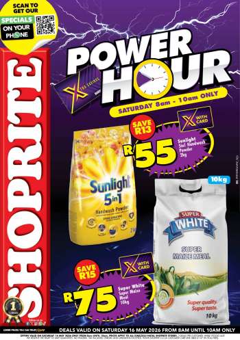 Shoprite catalogue  - 16/05/2026 - 16/05/2026.