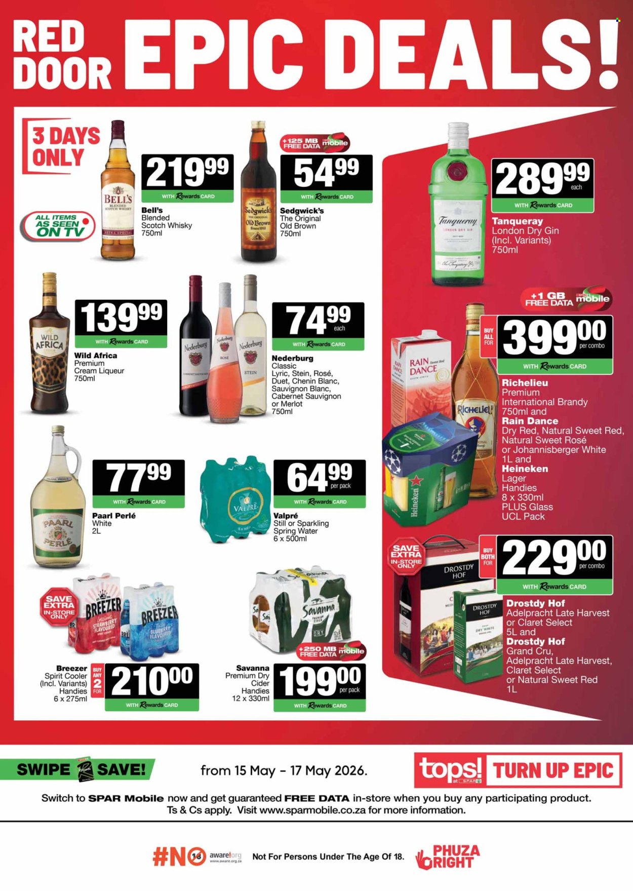 TOPS at SPAR specials - 15/05/2026 - 17/05/2026. Page 1