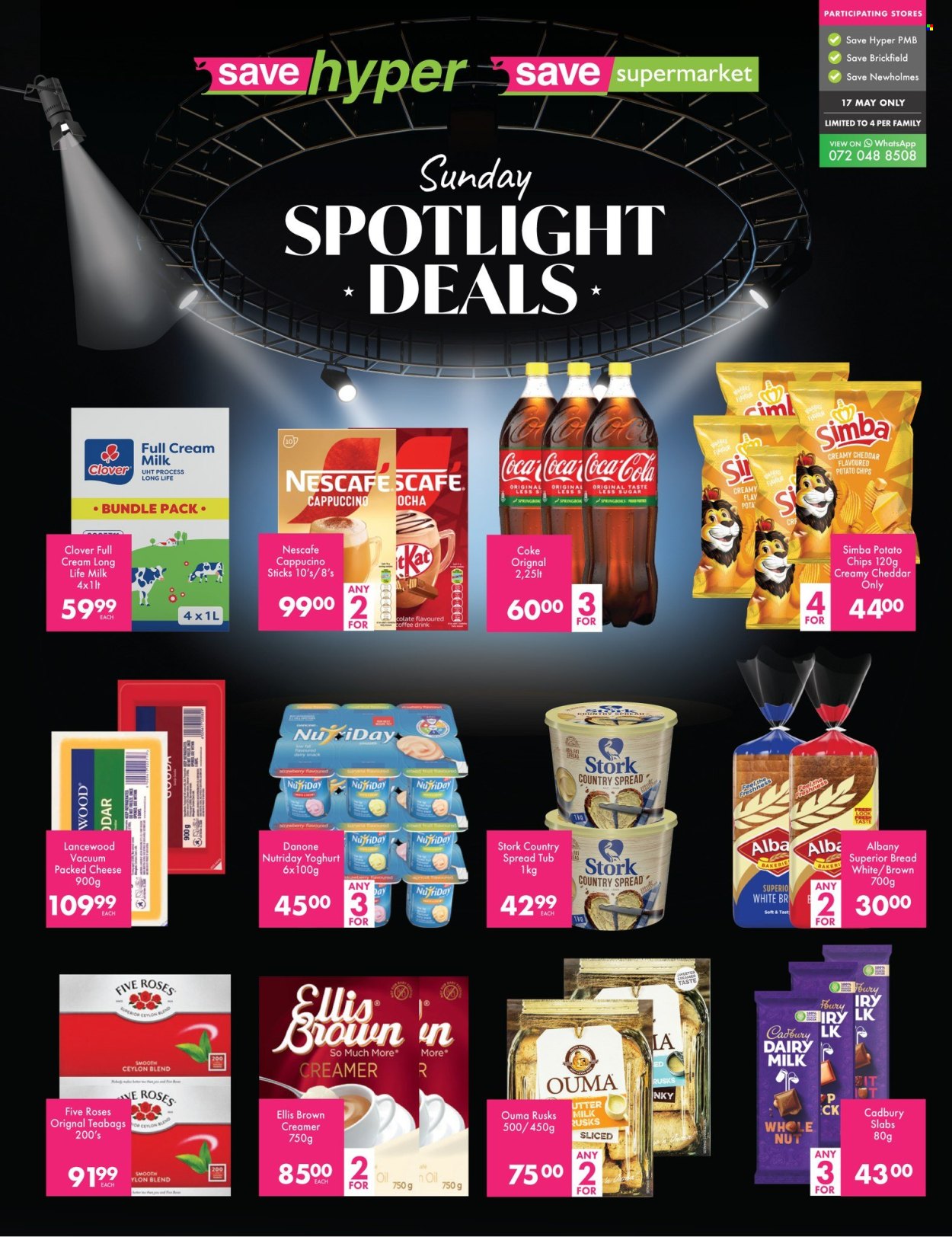 Save specials - 17/05/2026 - 17/05/2026. Page 1