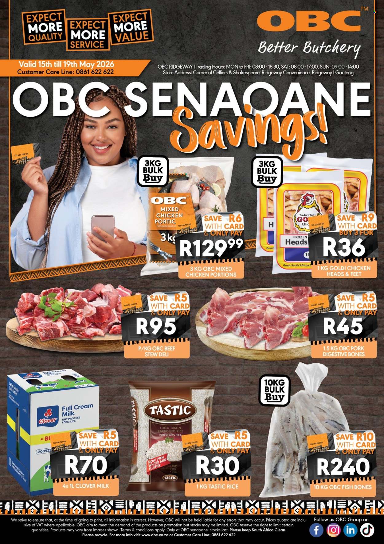 OBC specials - 15/05/2026 - 19/05/2026. Page 1