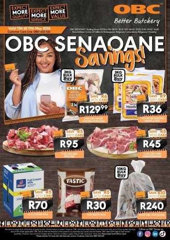 OBC catalogue  - 15/05/2026 - 19/05/2026.