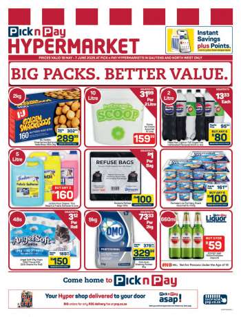 Pick n Pay Hypermarket catalogue  - 18/05/2026 - 07/06/2026.