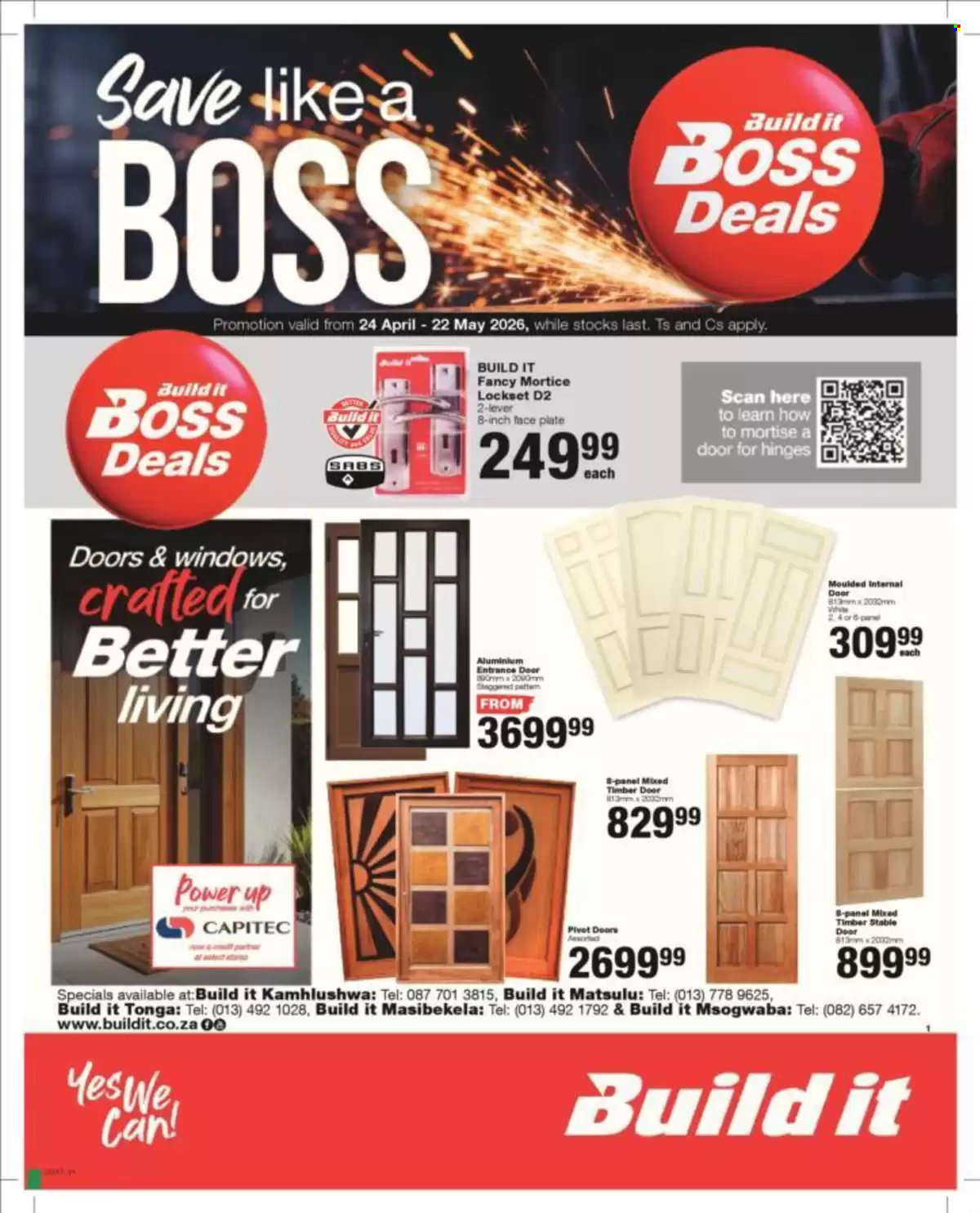 Build It specials - 24/04/2026 - 22/05/2026. Page 1