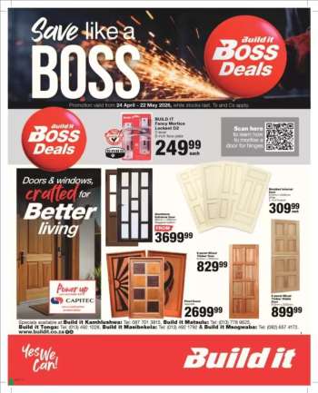 Build It catalogue  - 24/04/2026 - 22/05/2026.