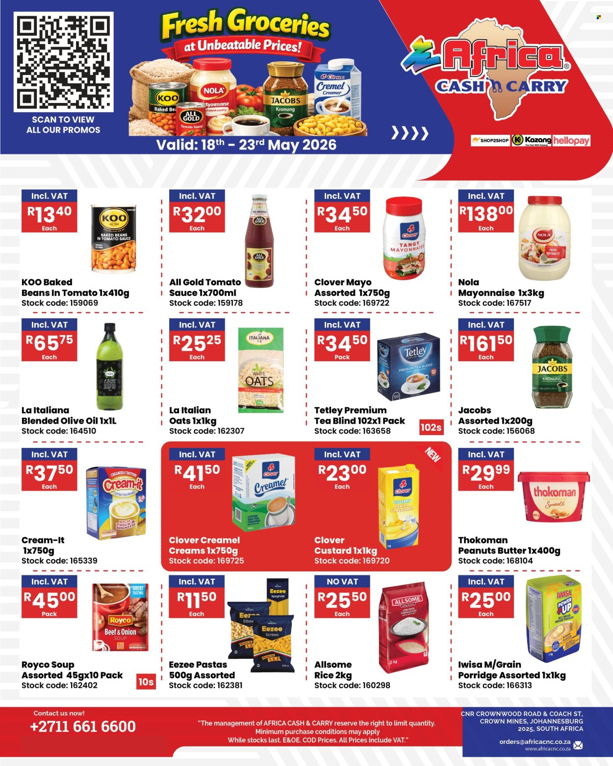 Africa Cash & Carry specials - 18/05/2026 - 23/05/2026. Page 1