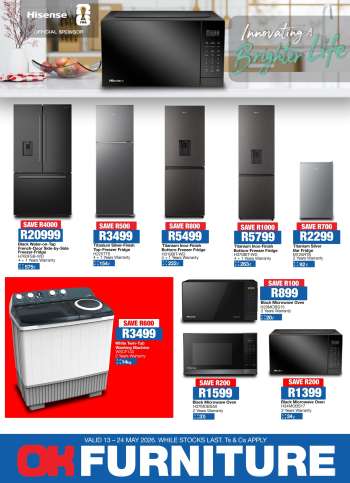 OK Furniture catalogue  - 13/05/2026 - 24/05/2026.