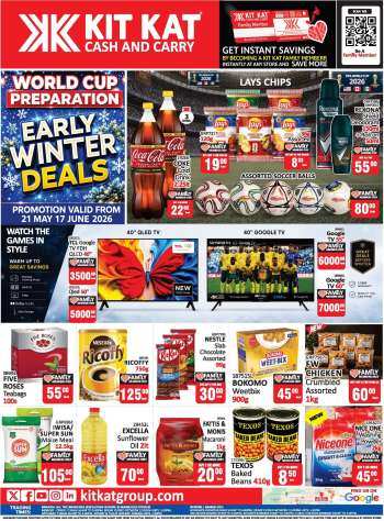 Kit Kat Cash & Carry catalogue  - 21/05/2026 - 17/06/2026.