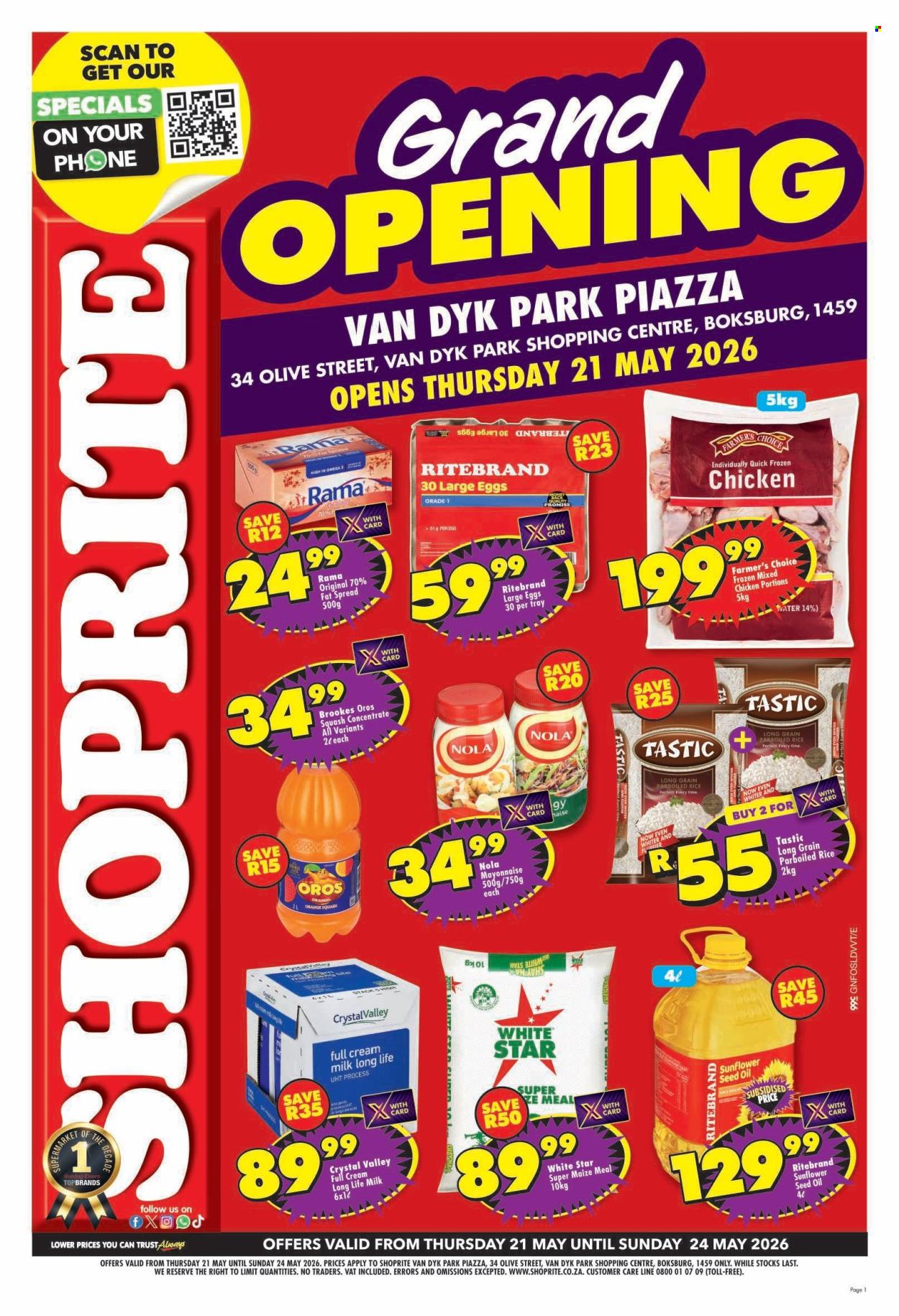 Shoprite specials - 21/05/2026 - 23/05/2026. Page 1