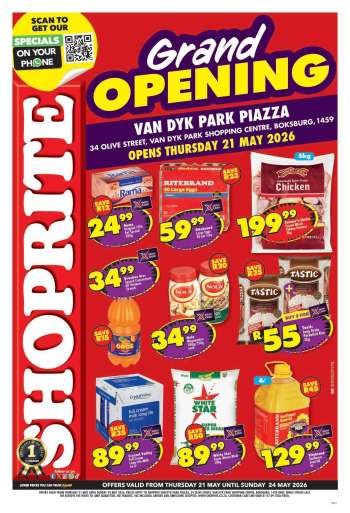 Shoprite catalogue  - 21/05/2026 - 24/05/2026.