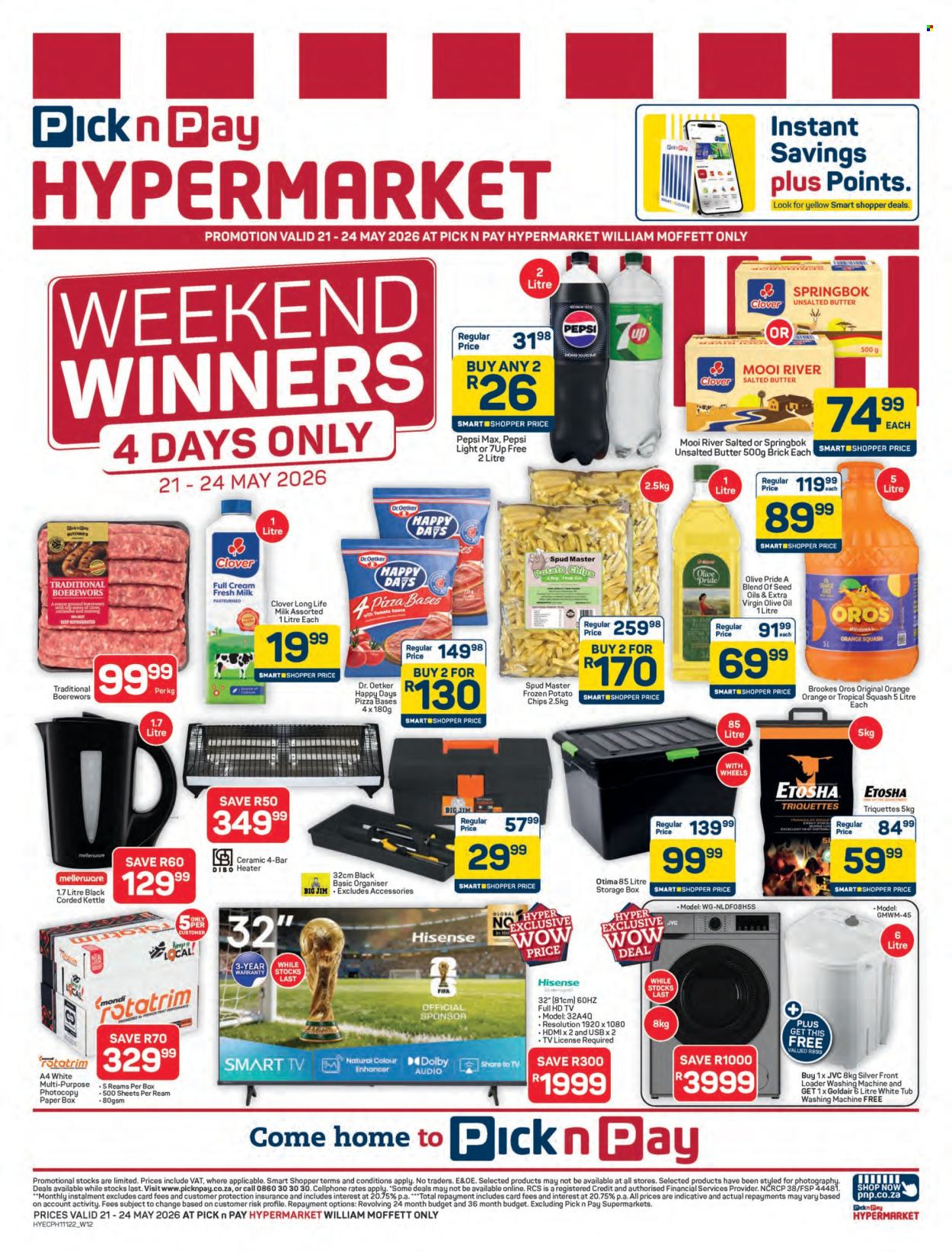 Pick n Pay Hypermarket specials - 21/05/2026 - 24/05/2026. Page 1