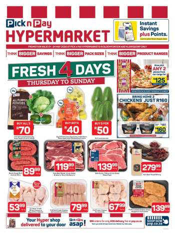 Pick n Pay Hypermarket catalogue  - 21/05/2026 - 24/05/2026.