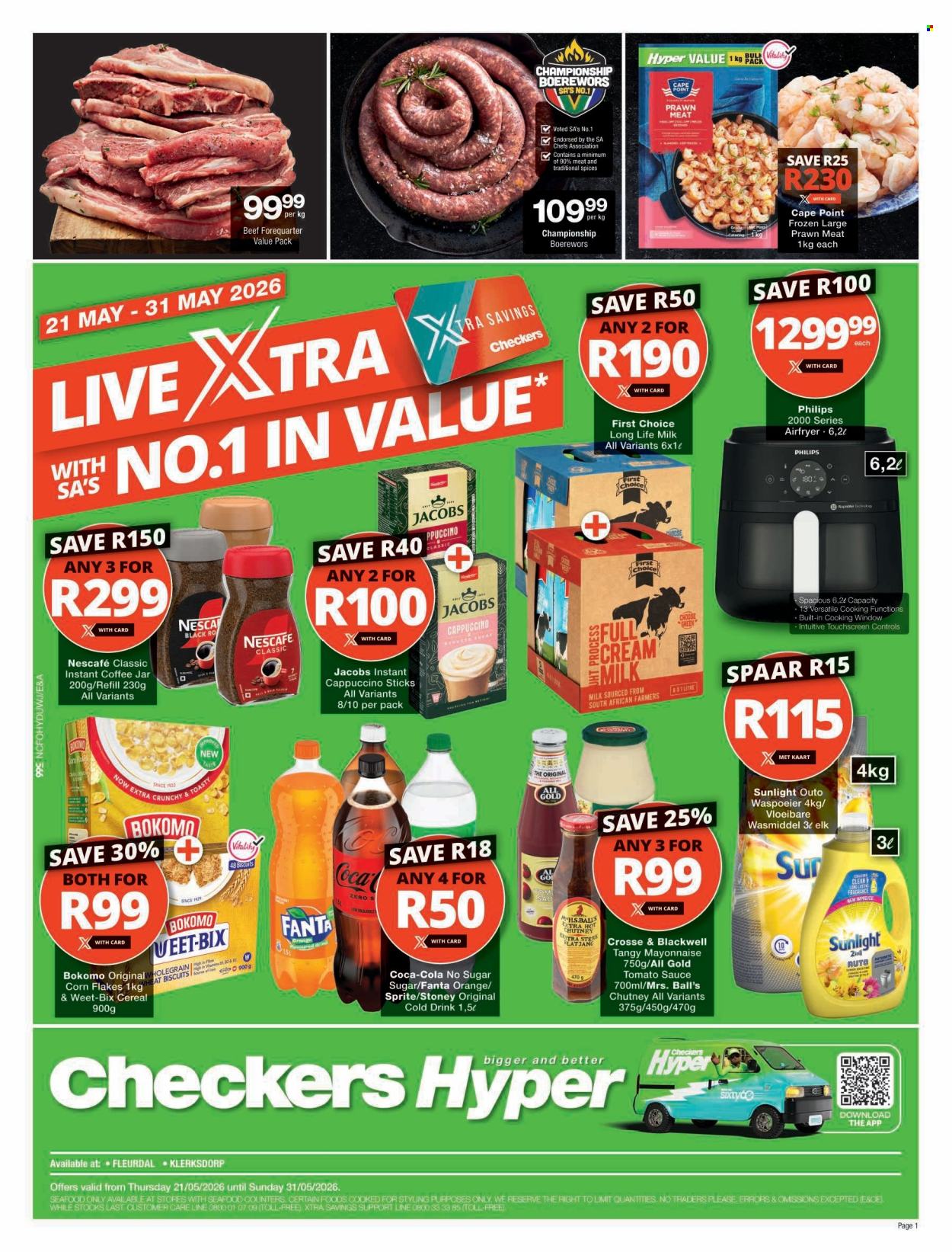 Checkers specials - 21/05/2026 - 07/06/2026. Page 1