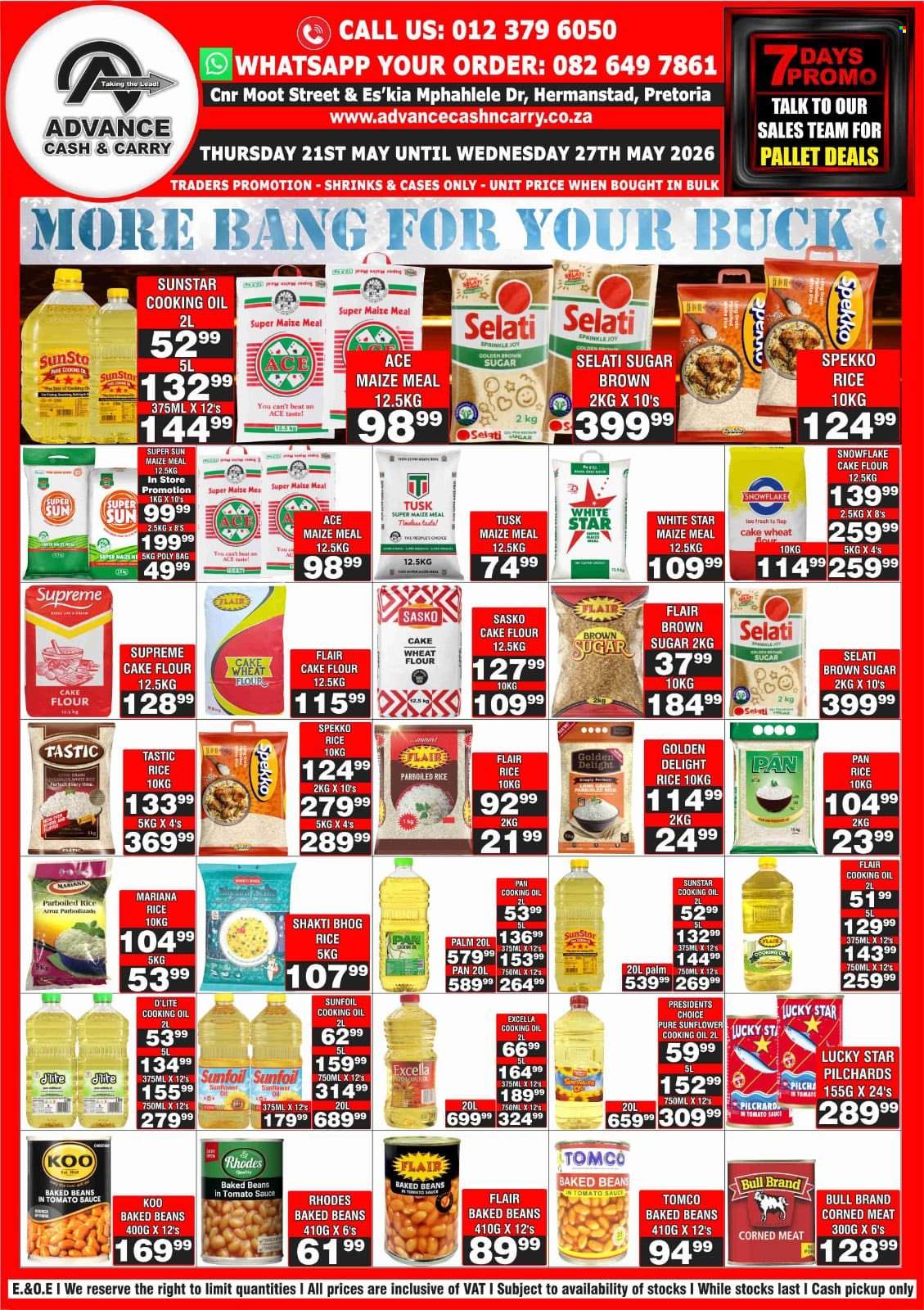 Advance Cash & Carry specials - 21/05/2026 - 27/05/2026. Page 1