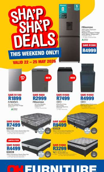 OK Furniture catalogue  - 22/05/2026 - 25/05/2026.