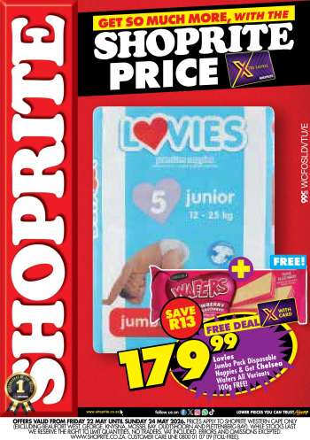 Shoprite catalogue  - 22/05/2026 - 24/05/2026.