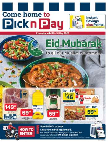 Pick n Pay catalogue  - 25/05/2026 - 31/05/2026.