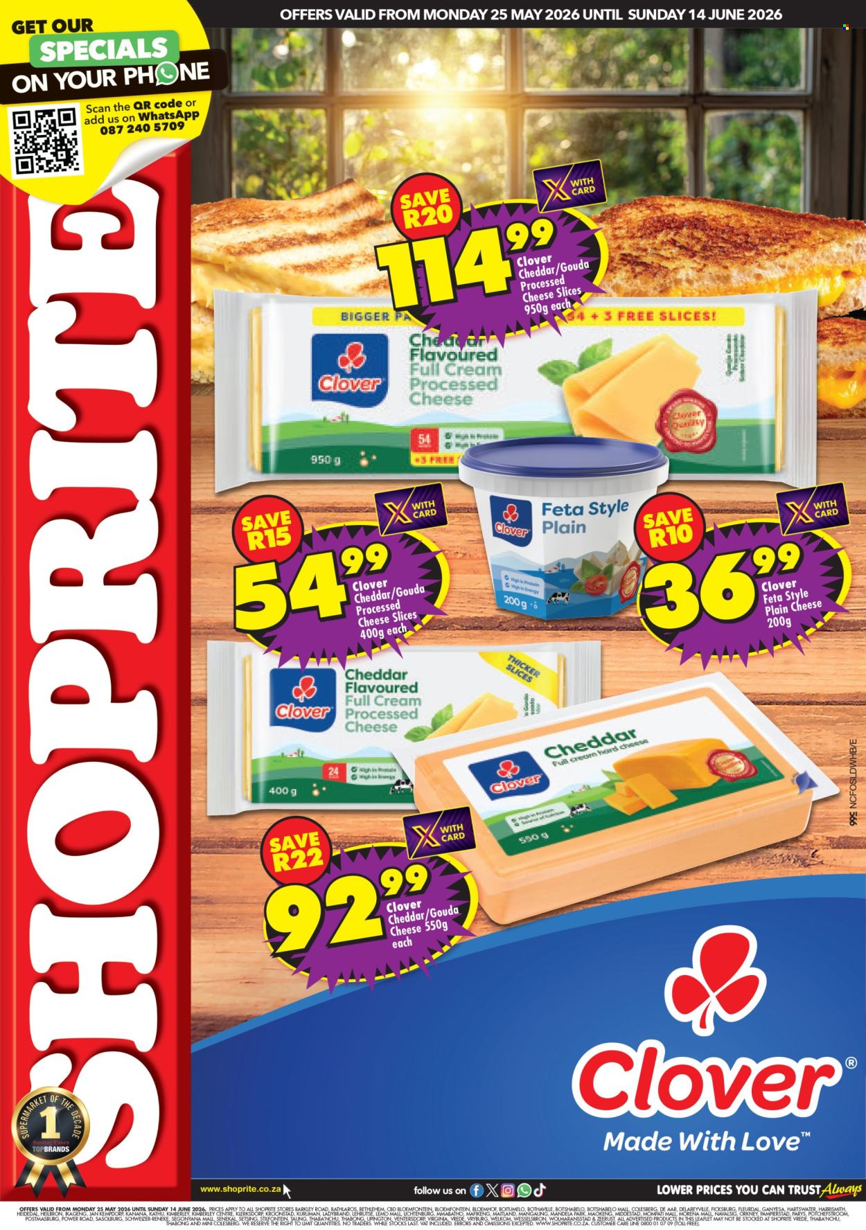 Shoprite specials - 25/05/2026 - 14/06/2026. Page 1