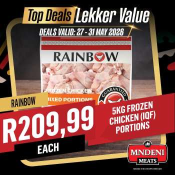 Mndeni Meats catalogue  - 27/05/2026 - 31/05/2026.