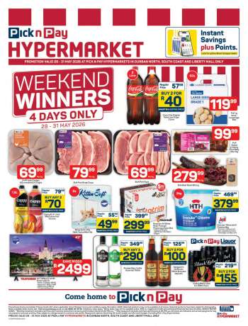 Pick n Pay catalogue  - 28/05/2026 - 31/05/2026.