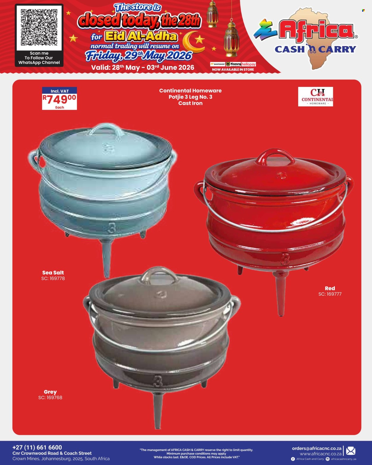 Africa Cash & Carry specials - 28/05/2026 - 03/06/2026. Page 40