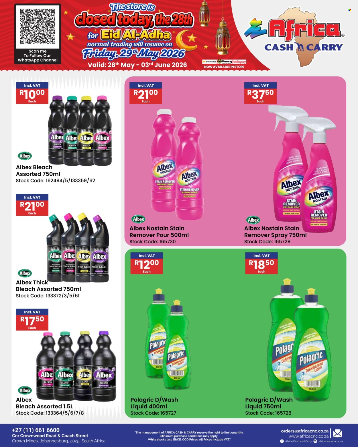 Africa Cash & Carry specials - 28/05/2026 - 03/06/2026. Page 54