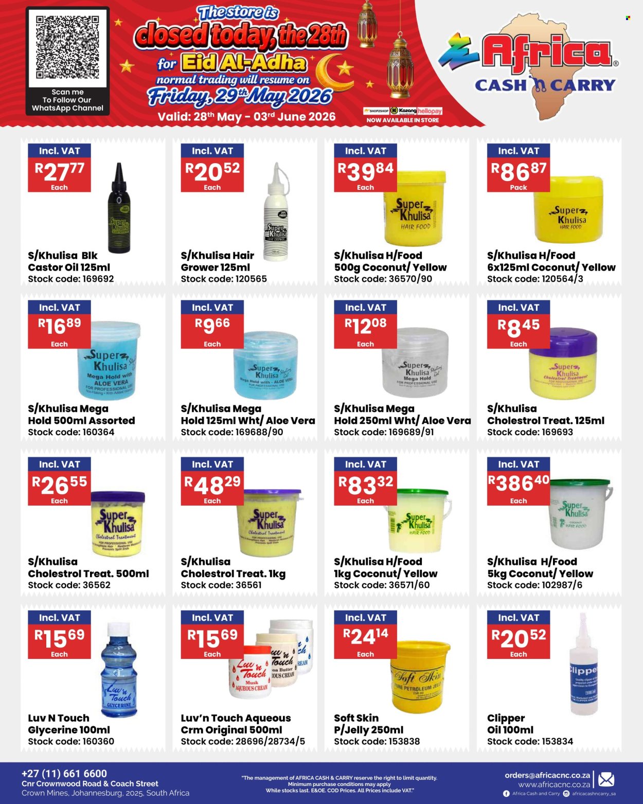 Africa Cash & Carry specials - 28/05/2026 - 03/06/2026. Page 56