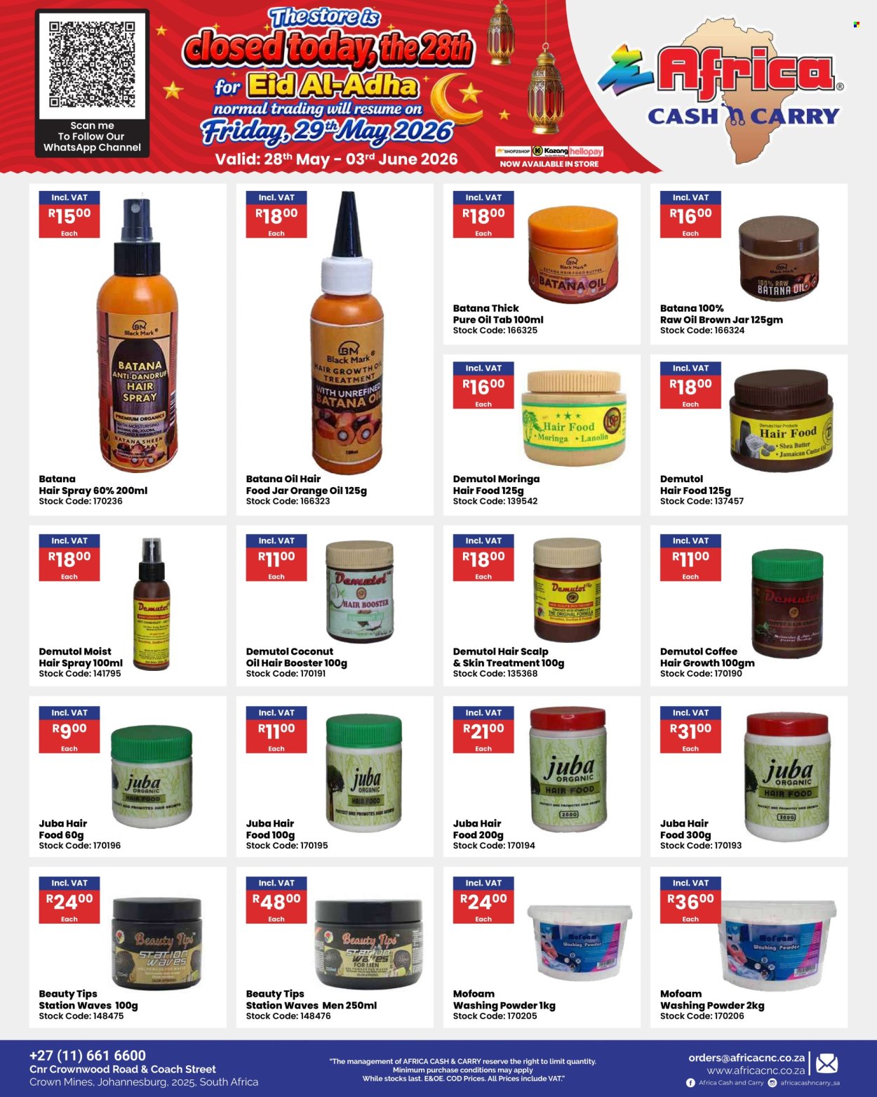 Africa Cash & Carry specials - 28/05/2026 - 03/06/2026. Page 58