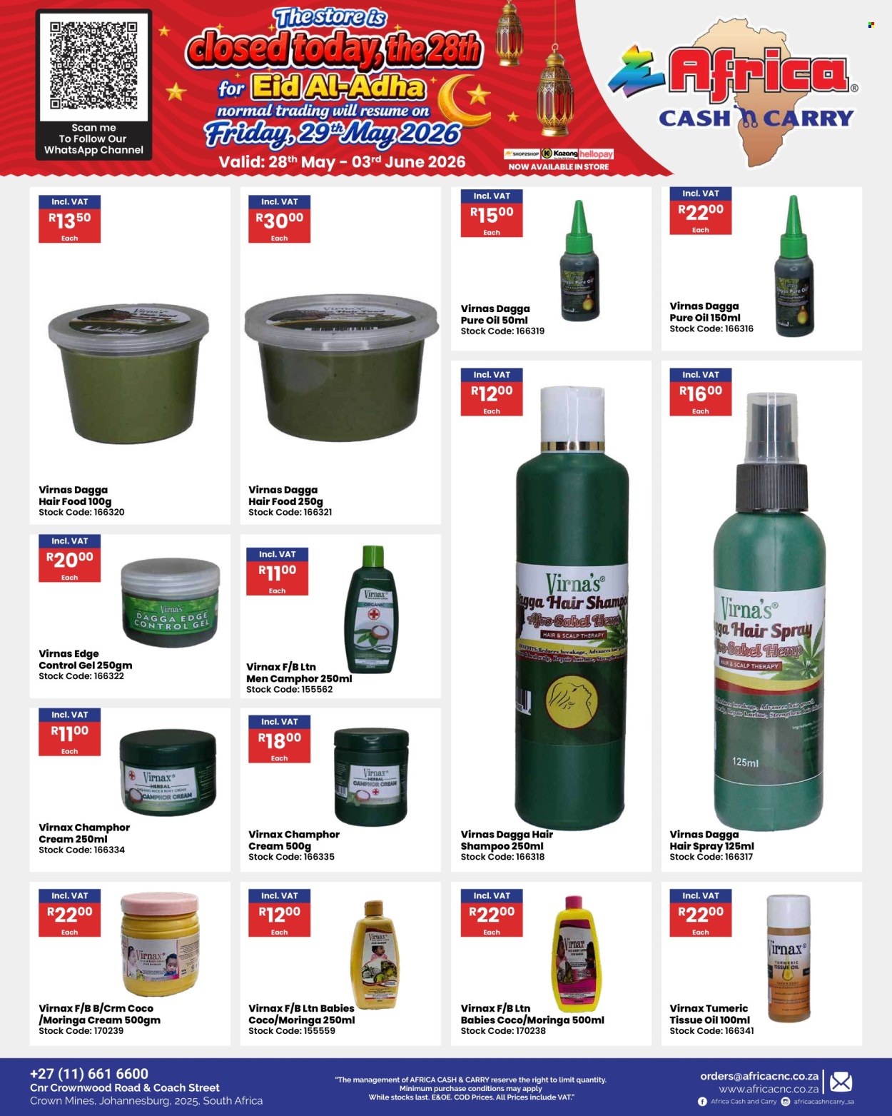 Africa Cash & Carry specials - 28/05/2026 - 03/06/2026. Page 59