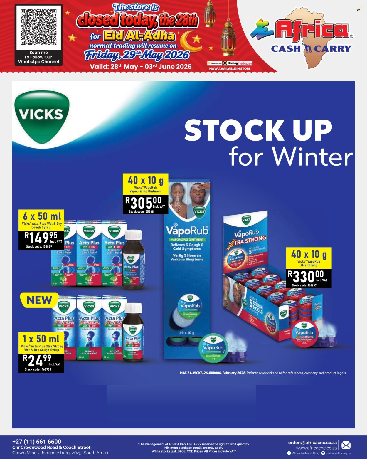 Africa Cash & Carry specials - 28/05/2026 - 03/06/2026. Page 62