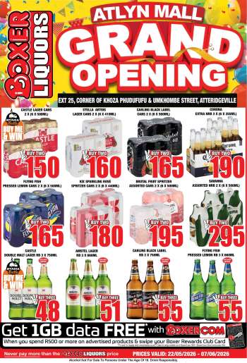 Boxer catalogue  - 25/05/2026 - 07/06/2026.