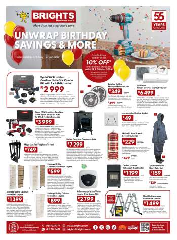 Brights Hardware catalogue  - 15/05/2026 - 27/06/2026.