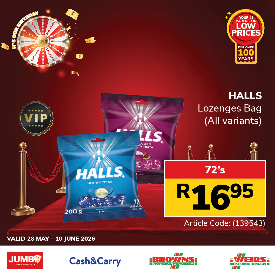 Jumbo Cash & Carry specials - 28/05/2026 - 10/06/2026. Page 13