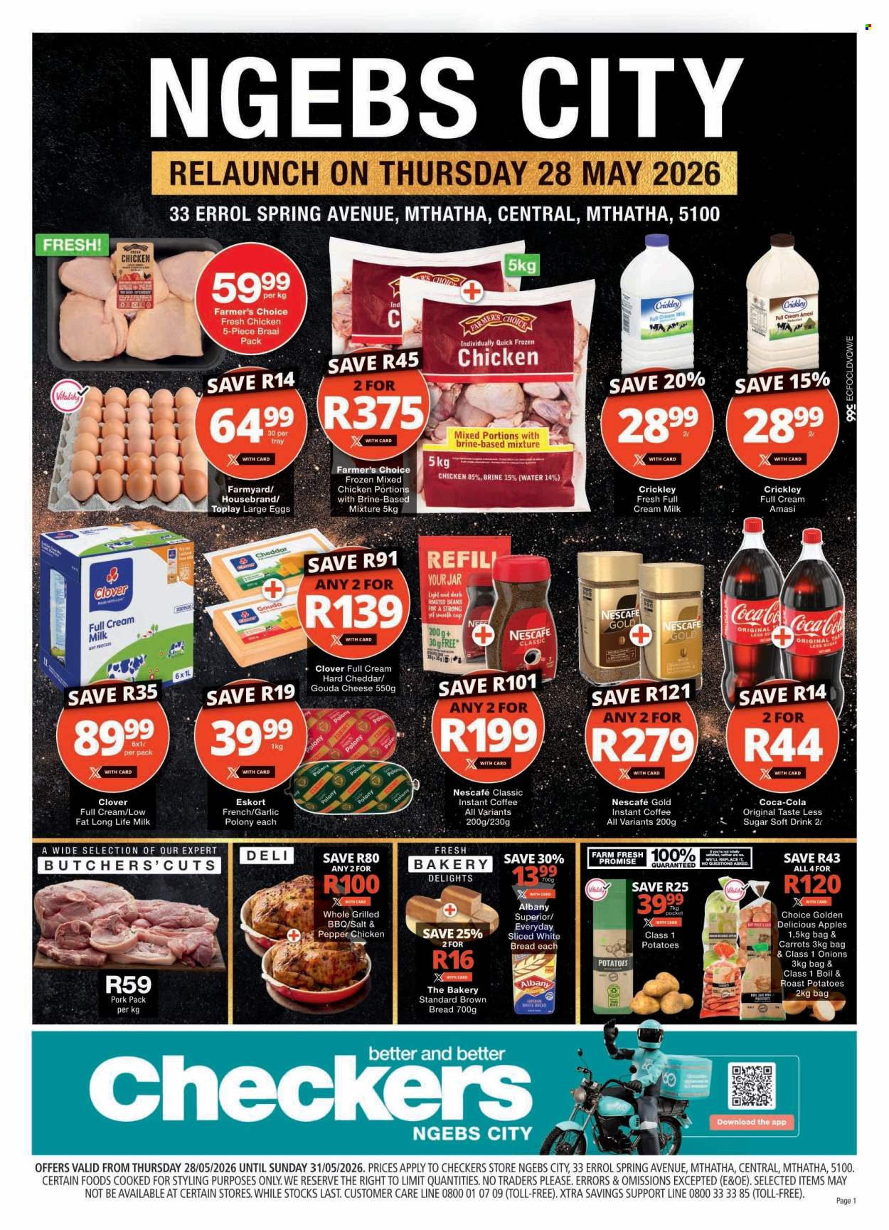 Checkers specials - 28/05/2026 - 31/05/2026. Page 1