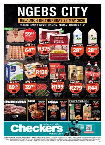 Checkers catalogue  - 28/05/2026 - 31/05/2026.