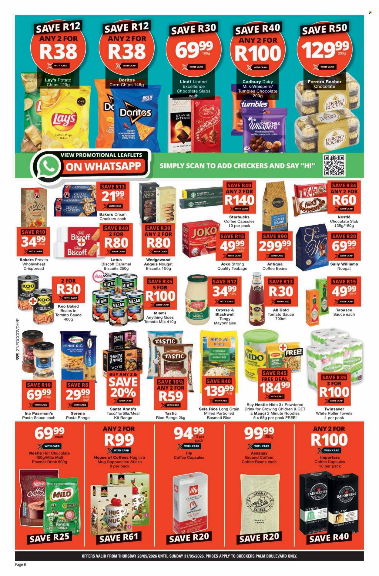 Checkers specials - 28/05/2026 - 31/05/2026. Page 6